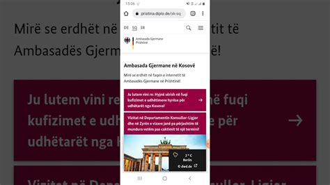 Zum Terminportal. . Ambasada gjermane ne prishtine termin online
